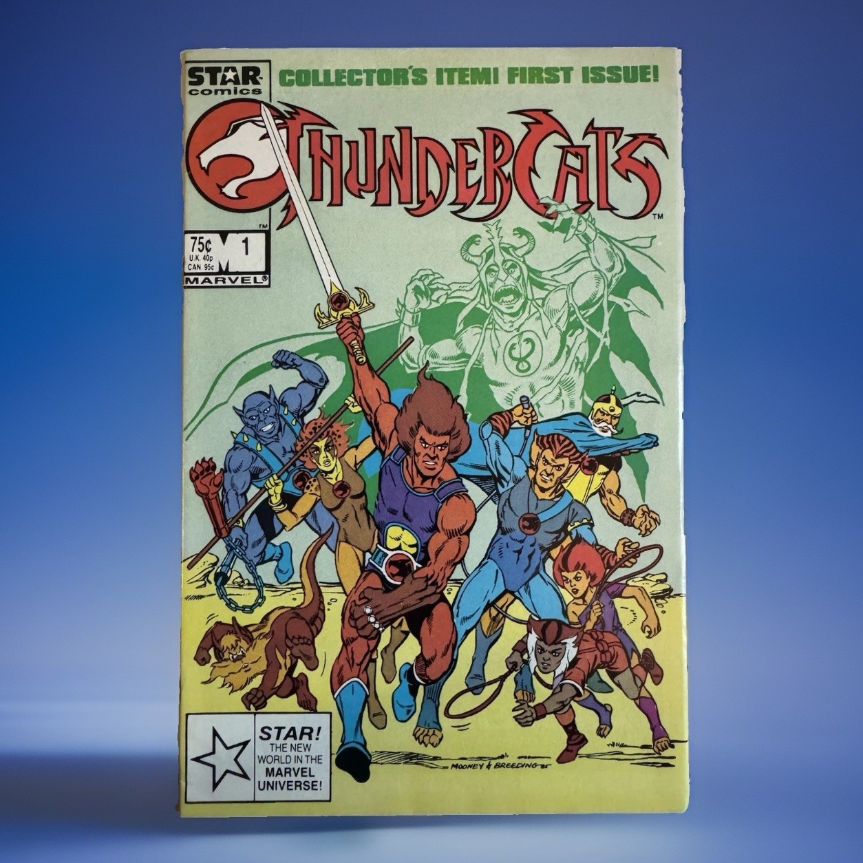 Thundercats (1985 1st Series Marvel) #1 HTF 3rd print low print 1st Appearances