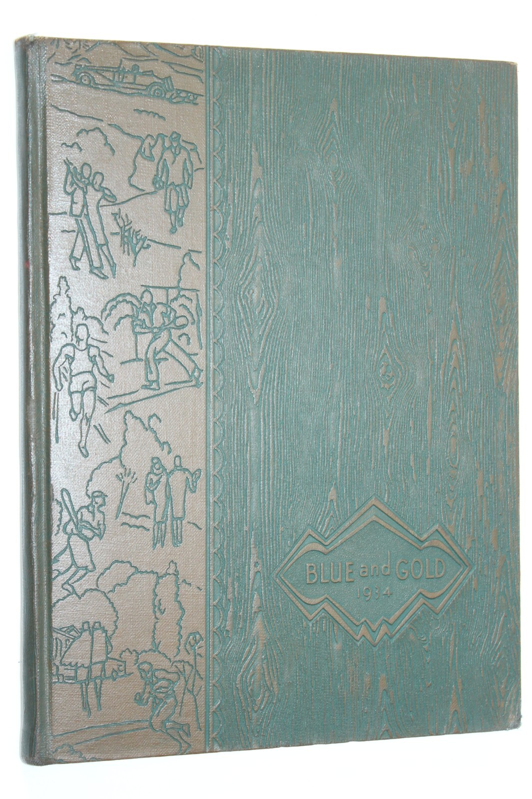 1934 Columbian High School Yearbook Annual Tiffin Ohio OH - Blue & Gold 34 1934 Columbian High School Yearbook Annual Tiffin Ohio OH - Blue & Gold 34