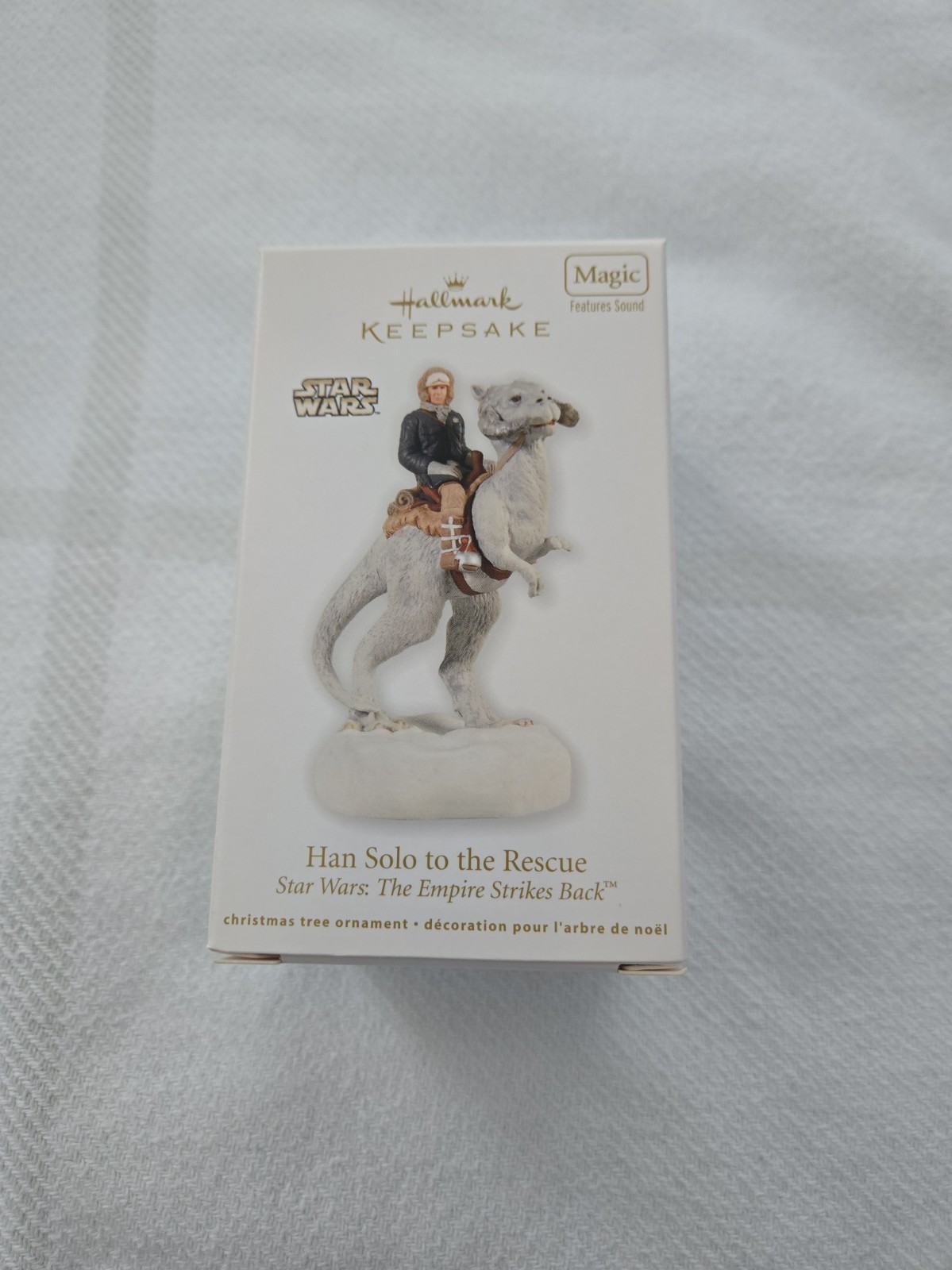 Hallmark Star Wars Ornament 2012 Han Solo to the Rescue Empire ESB Magic Sound Hallmark Star Wars Ornament 2012 Han Solo to the Rescue Empire ESB Magic Sound