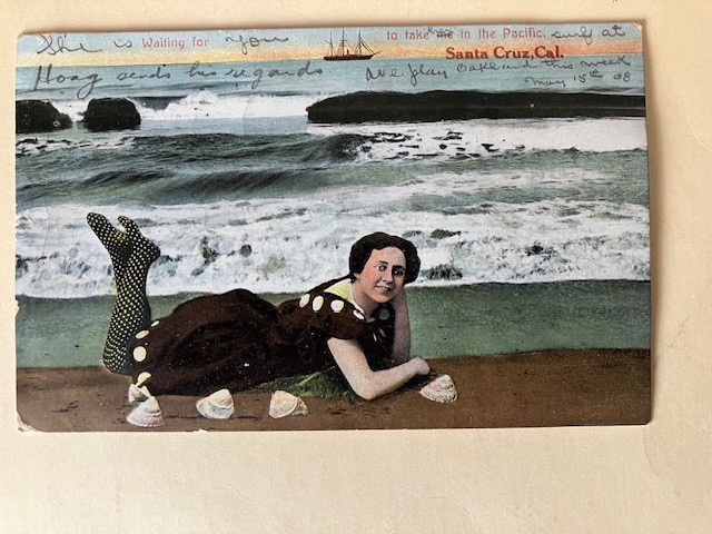 Vintage Postcard Humor-Santa Cruz, CA-1908
