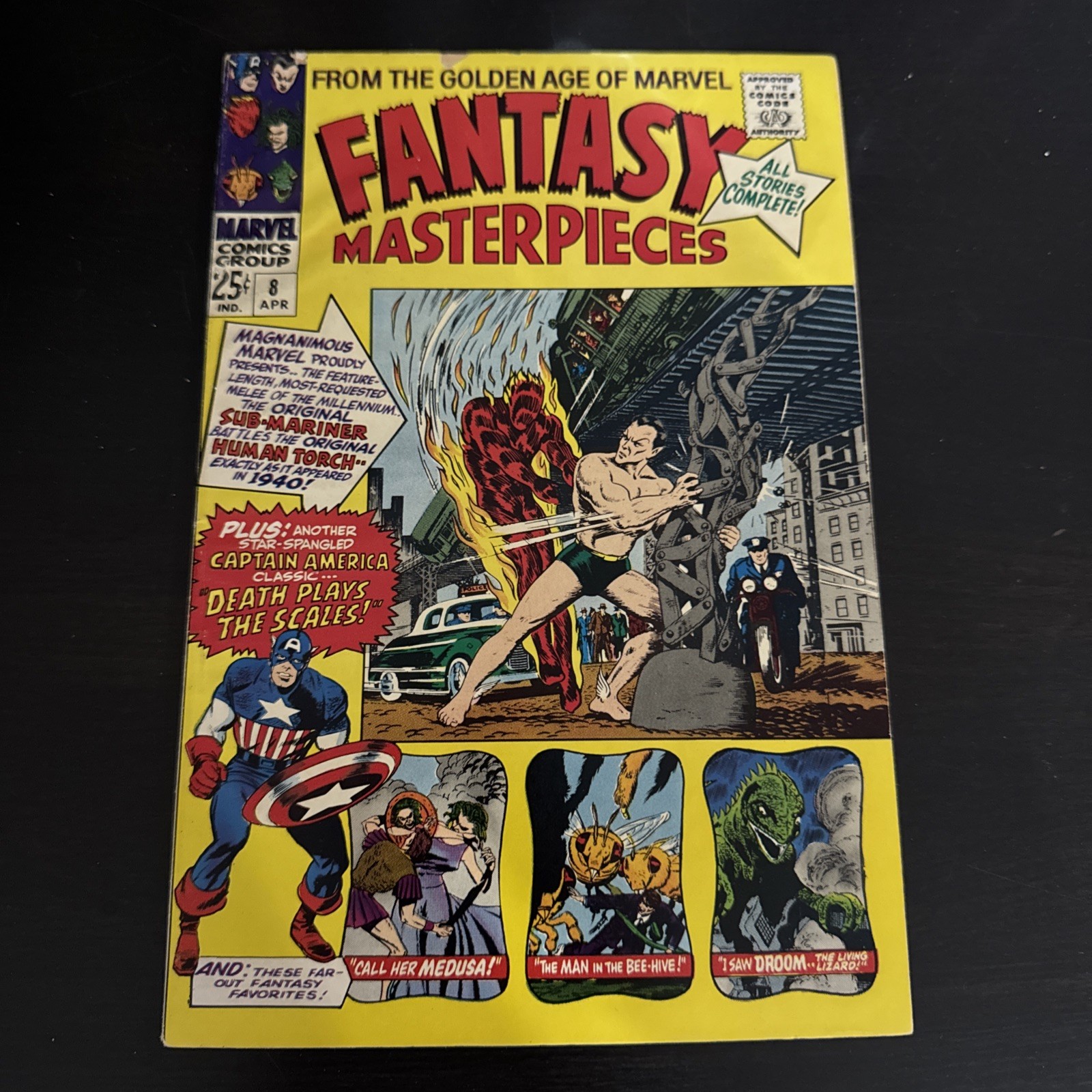 Fantasy Masterpieces #8 (Marvel Comics April 1967) VG condition See Pics Fantasy Masterpieces #8 (Marvel Comics April 1967) VG condition See Pics