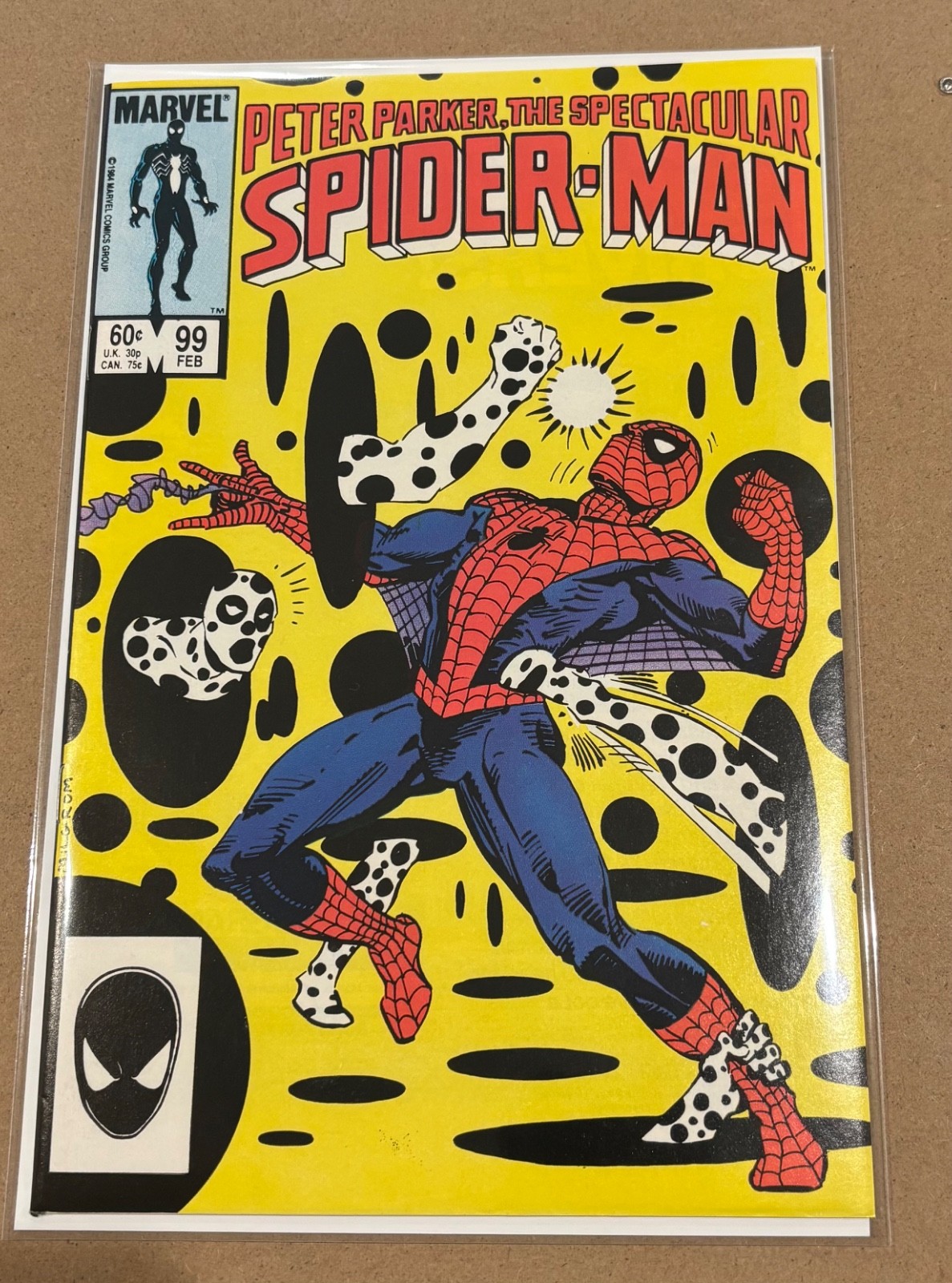 Amazing Spider-Man #99 - Marvel - Feb 1984 - Spot First Cover (2nd Appearance)