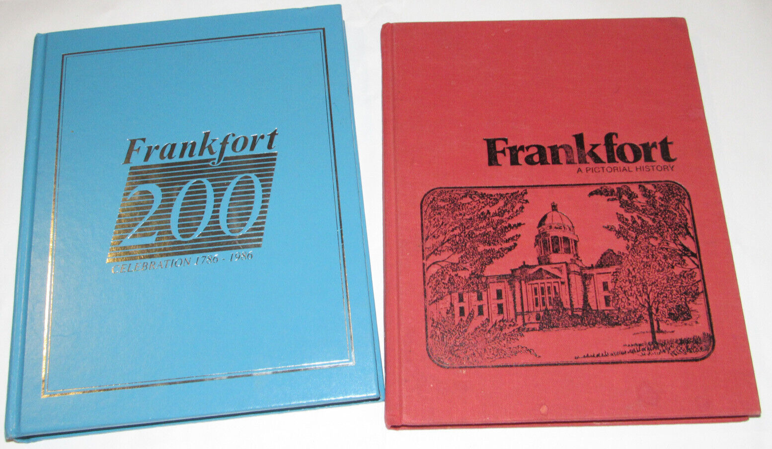 2 VINTAGE 1980s LIMITED EDITION LEXINGTON, KENTUCKY HISTORY BOOKS PICTORAL/200