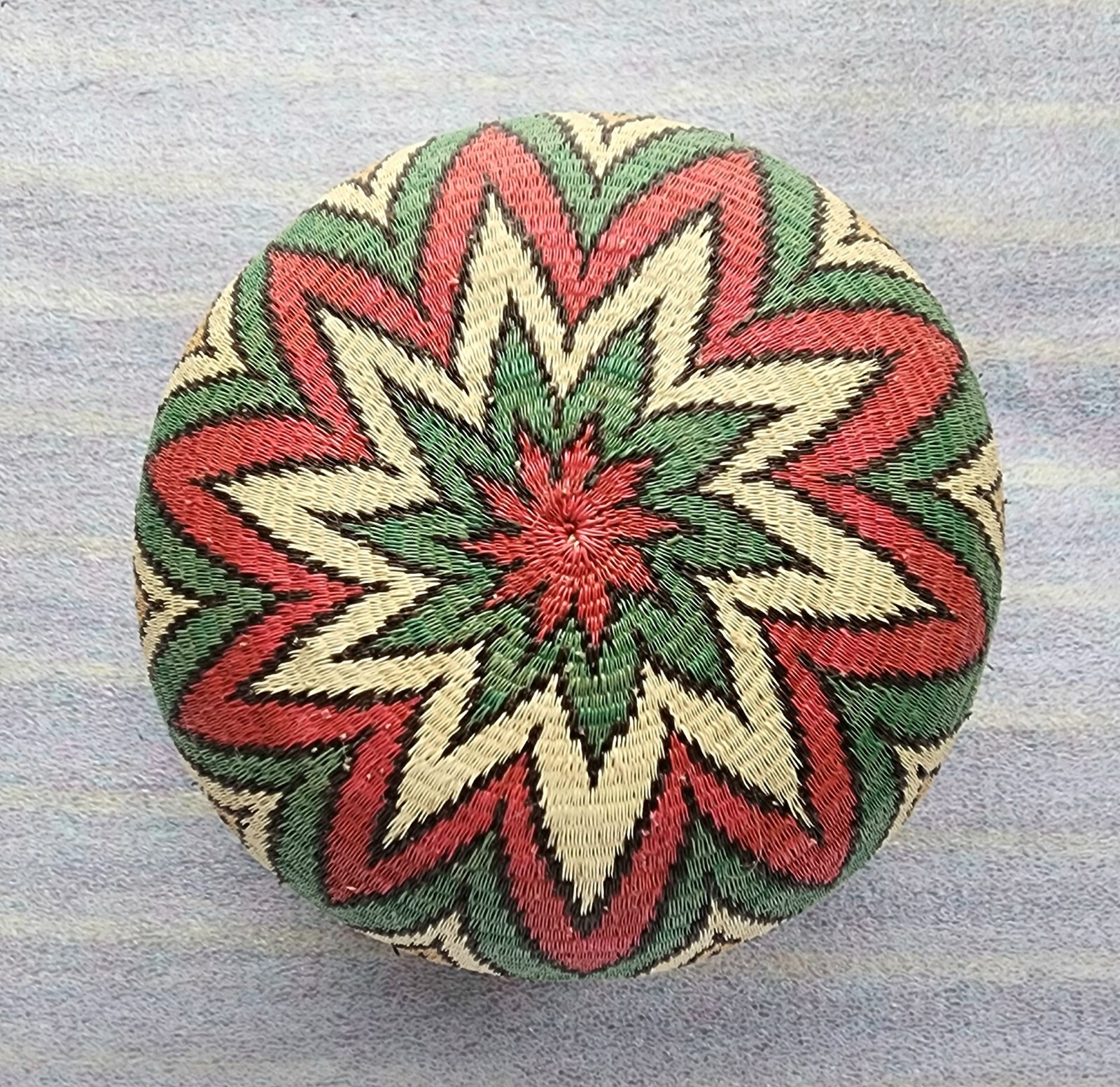 Vintage Rainforest Basket Wounaan Embera Indians 