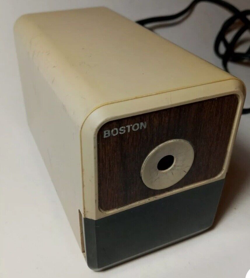 Boston Vintage Electric Pencil Sharpener Model 18 Tested And Works