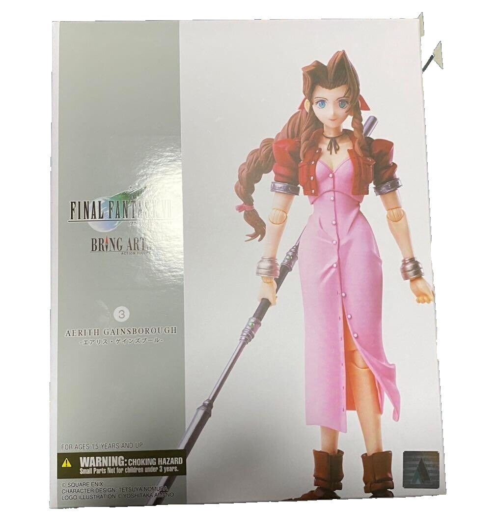NEW - SQUARE ENIX Final Fantasy VII Bring Arts Aerith Gainsborough PVC figure