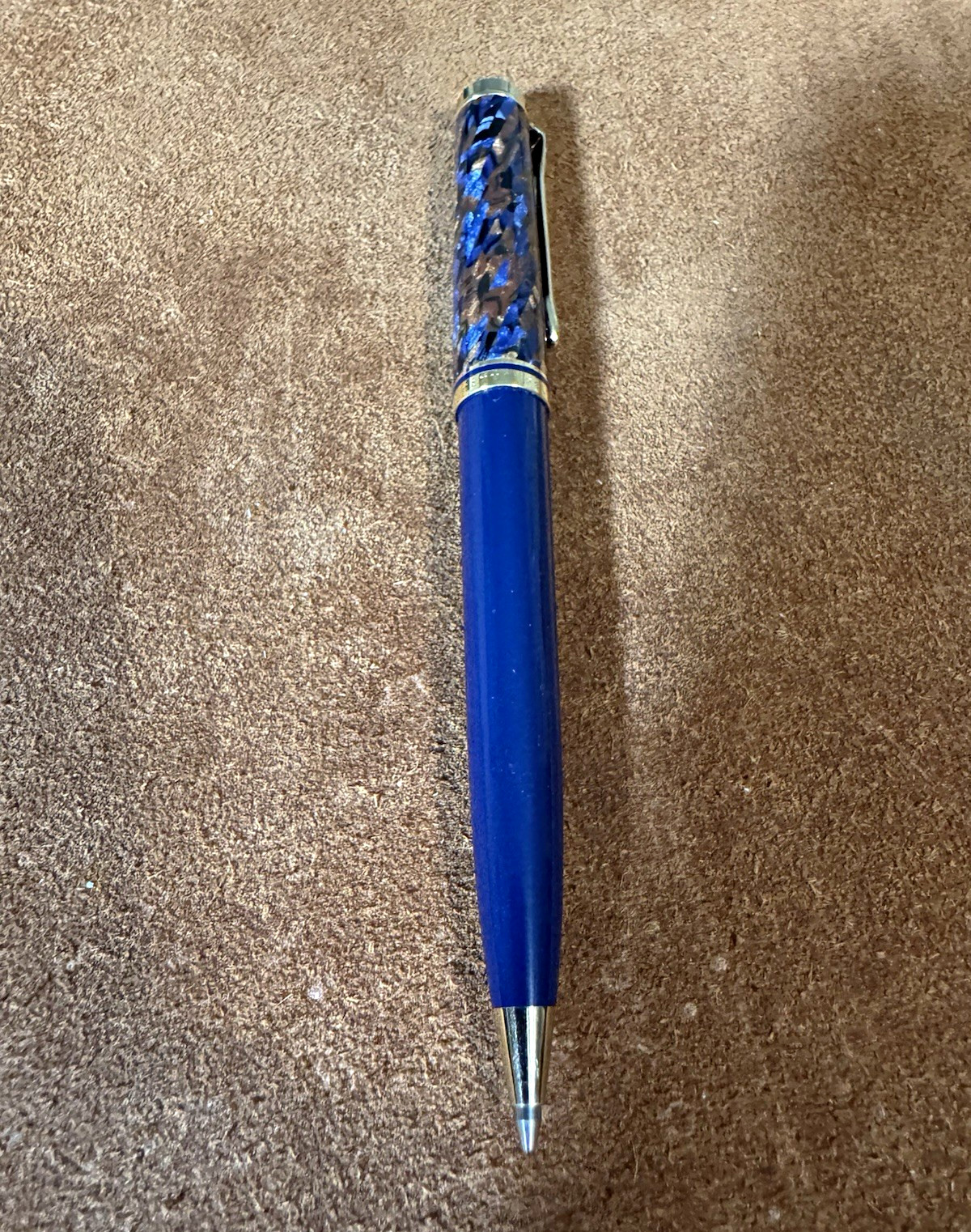 Pelikan Souveran K800 Stone Garden Ballpoint Pen Blue Brown Special Edition