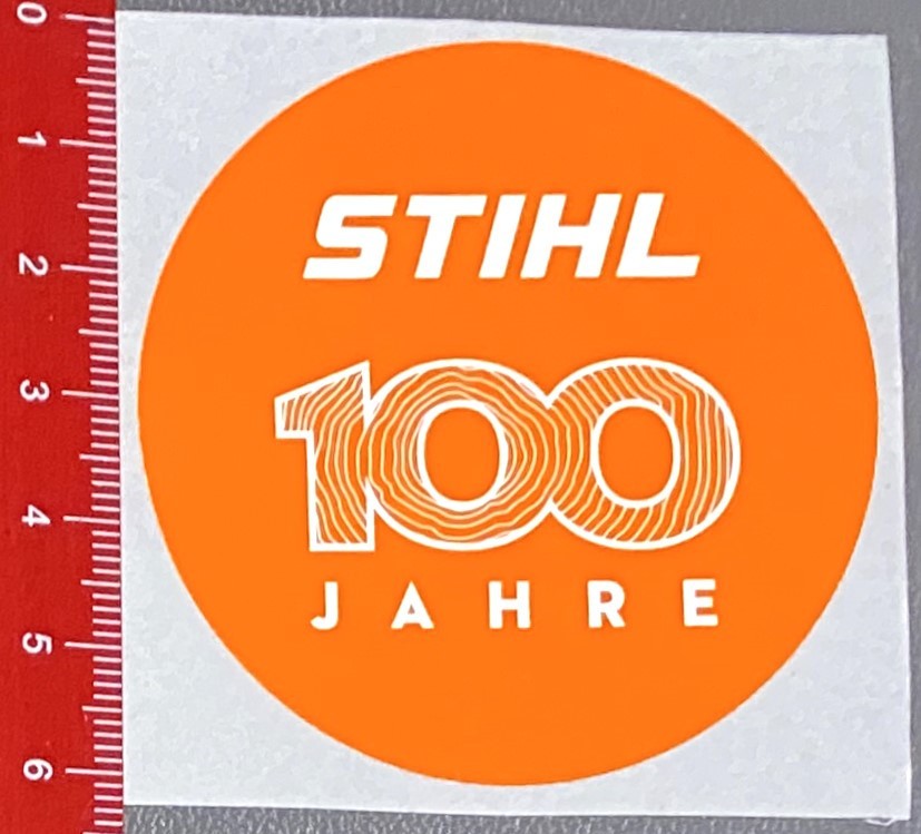 Stihl 100 Years Decal Sticker (HURO1404)