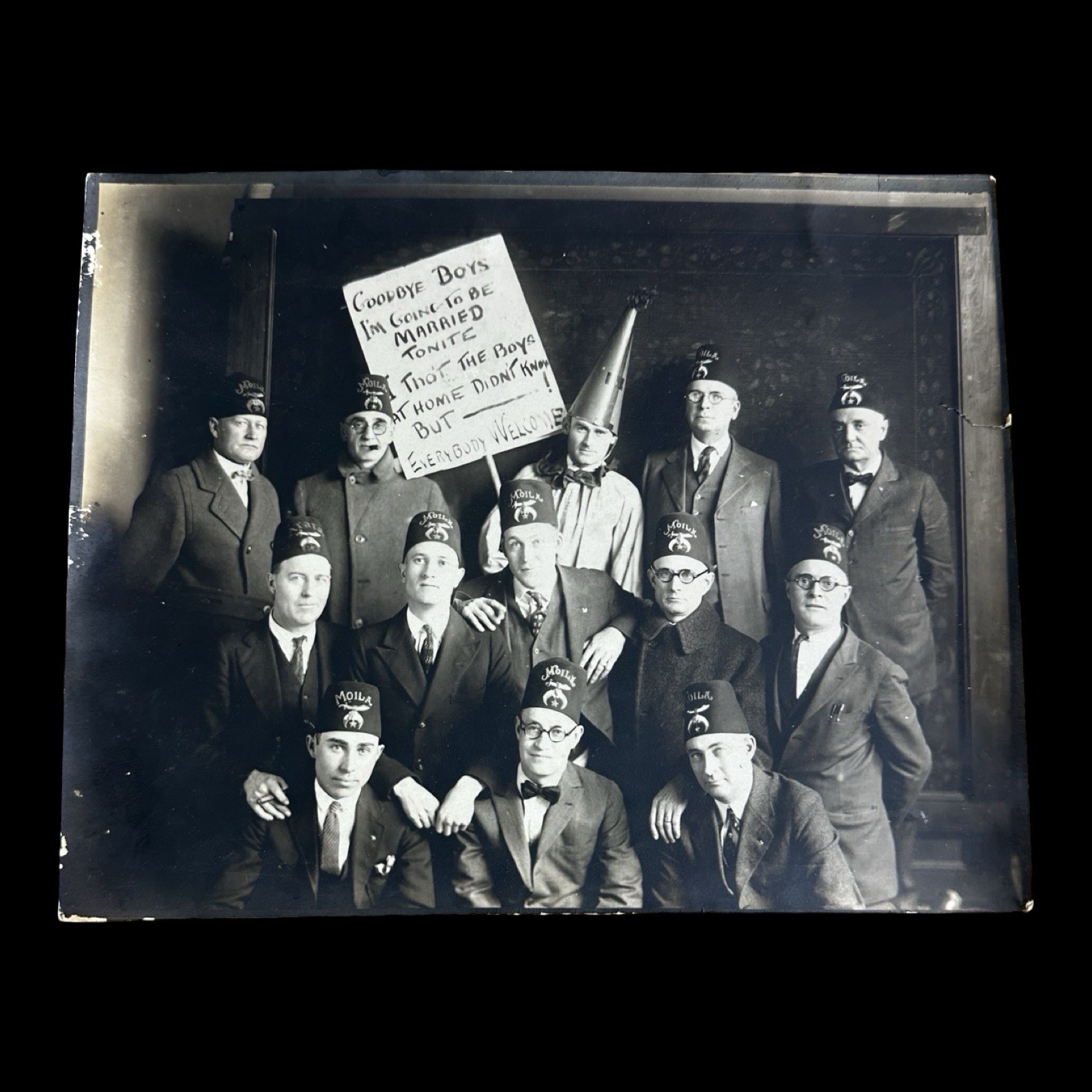 Moila Shrine Temple St Joseph Missouri Vintage Photograph Shriners Masonic