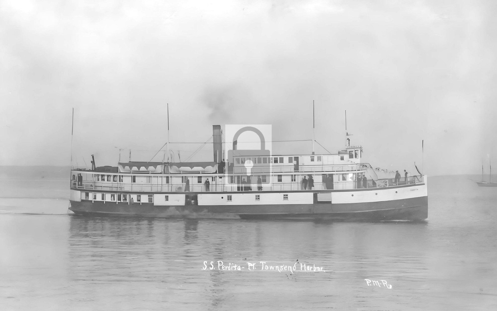 SS Perdita Port Townsend Harbor Bellingham Washington WA - Reprint
