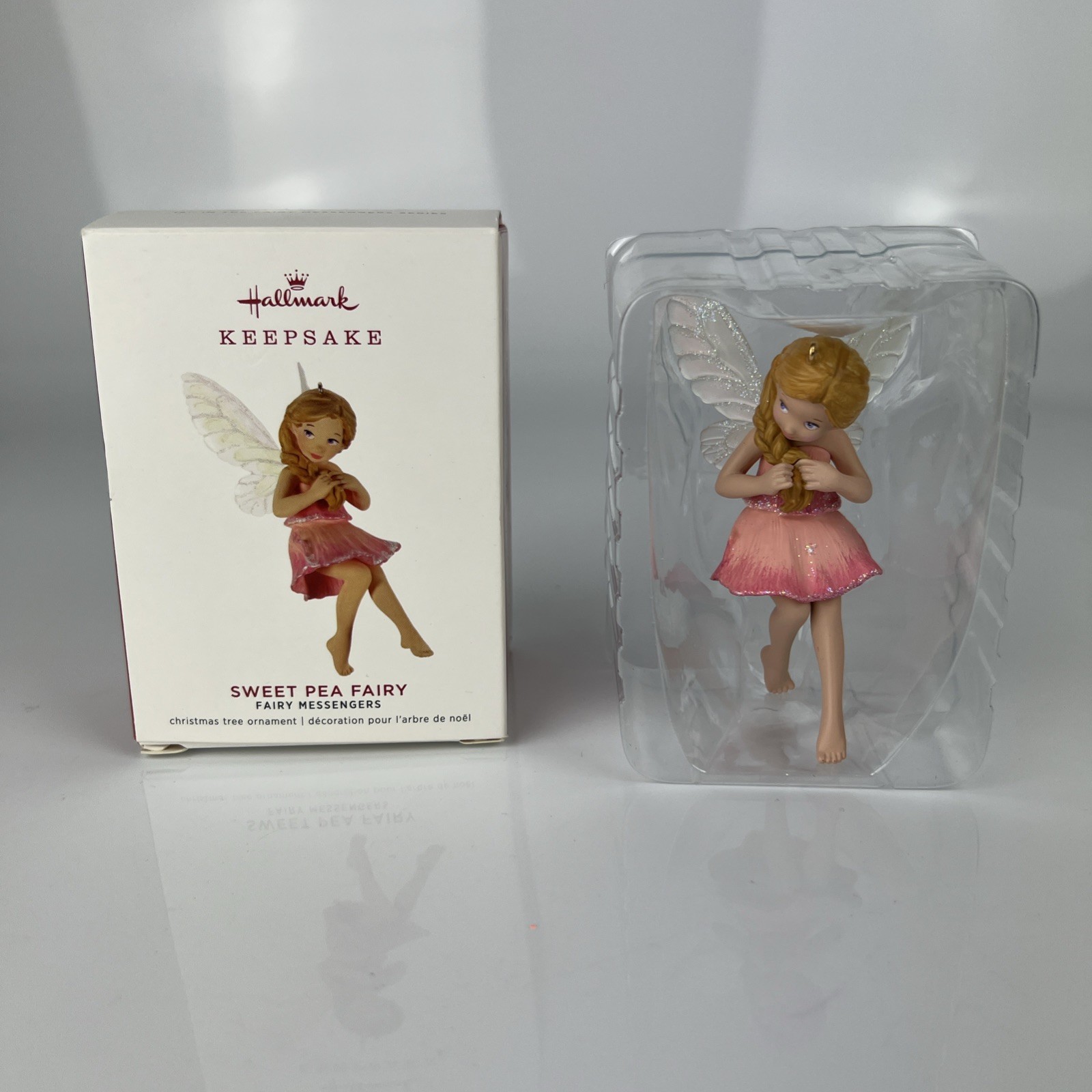 Hallmark Keepsake 2019 Sweet Pea Fairy #15 Fairy Messengers Ornament