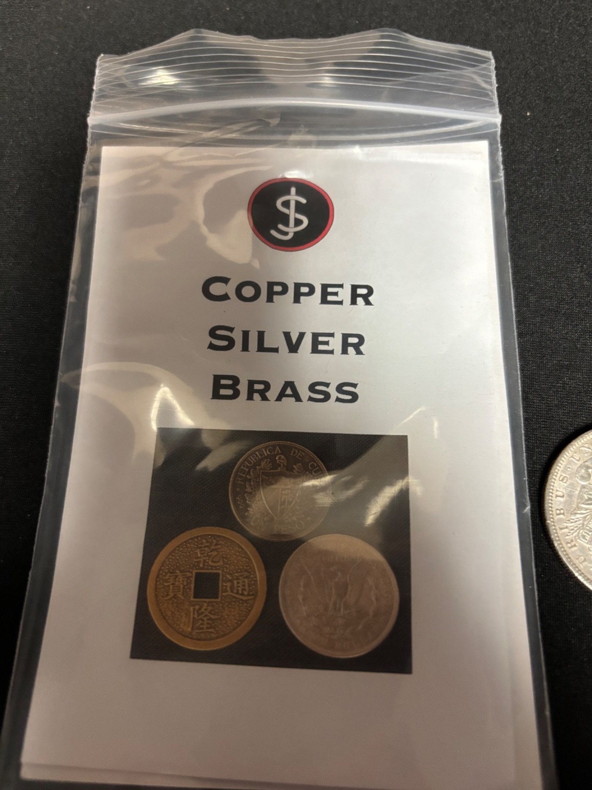 SchoolCraft Precision Copper Silver Brass Gimmicked Coin Set