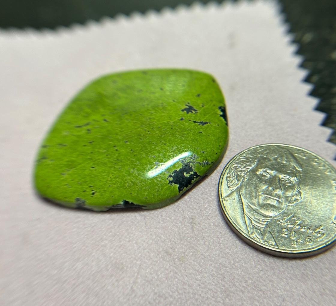 55 ct Natural Carico Lake Turquouse Cabochon