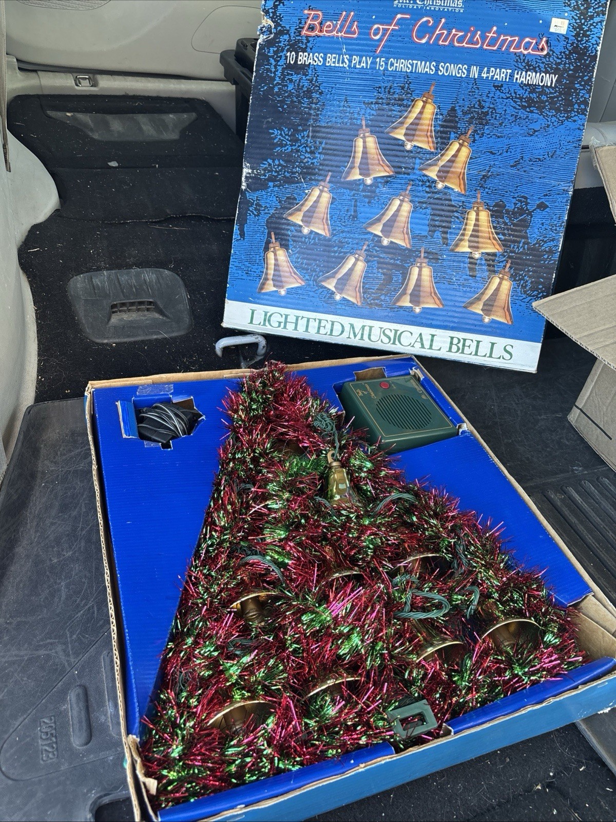 VTG 1990s Mr. Christmas Bells Of Christmas Lighted Musical Bells Plays 15 Carols
