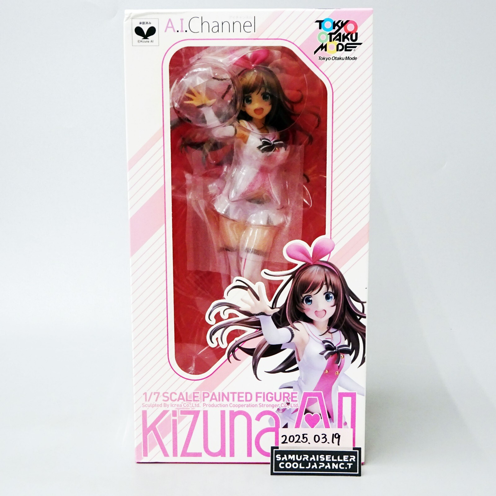 Kizuna AI 1/7 PVC Figure A.I.Channel YouTuber Tokyo Otaku Mode Japan NEW