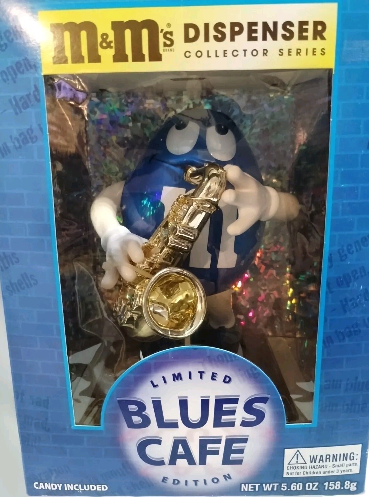 M & M Candy Dispenser Blues Cafe 10\ M & M Candy Dispenser Blues Cafe 10\