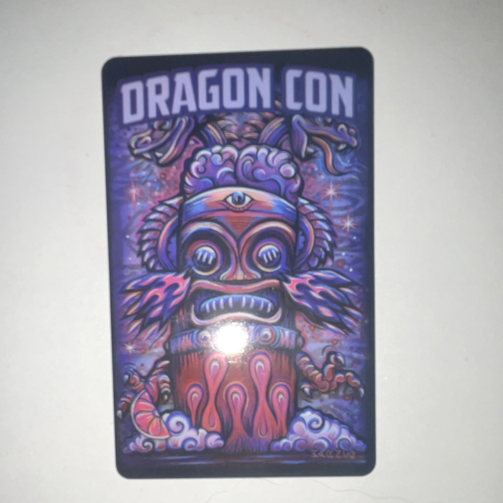 Hyatt Dragon Con 35th Anniversary Hotel Key Card Sept 2-6 2021 