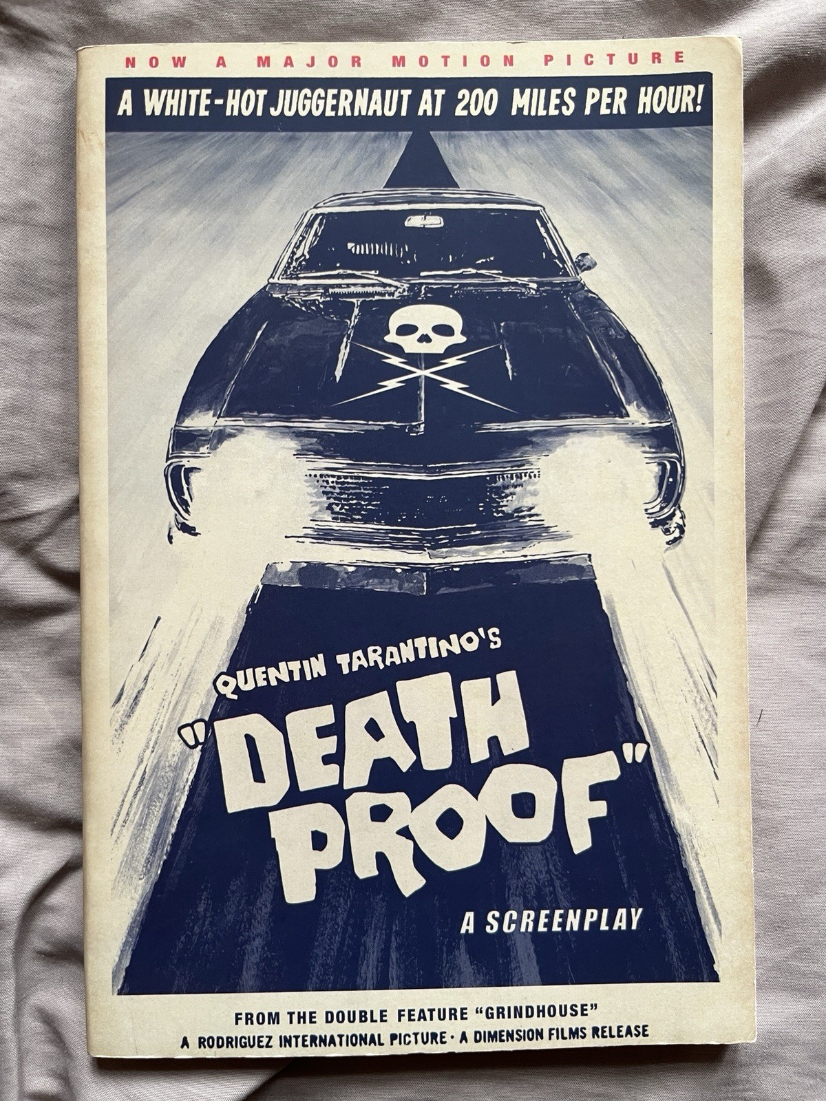 Quentin Tarantino Signed Paperback, Genuine Autograph, Signed In Person.