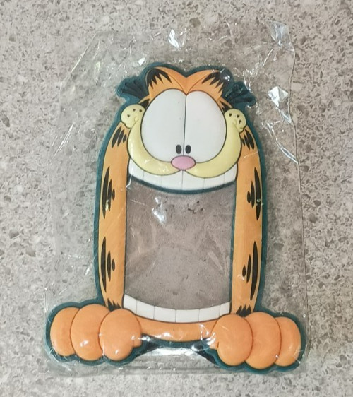 VTG Paws PVC Garfield Photo Frame #70-204 Jim Davis  *RARE*