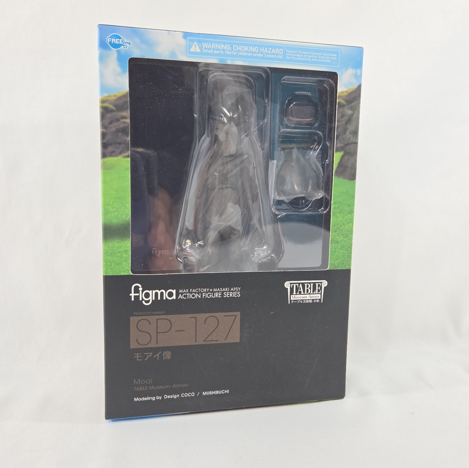 Figma Table Museum Annex Moai Statue Sp-127 Figure FREEing From Japan Rare Coco
