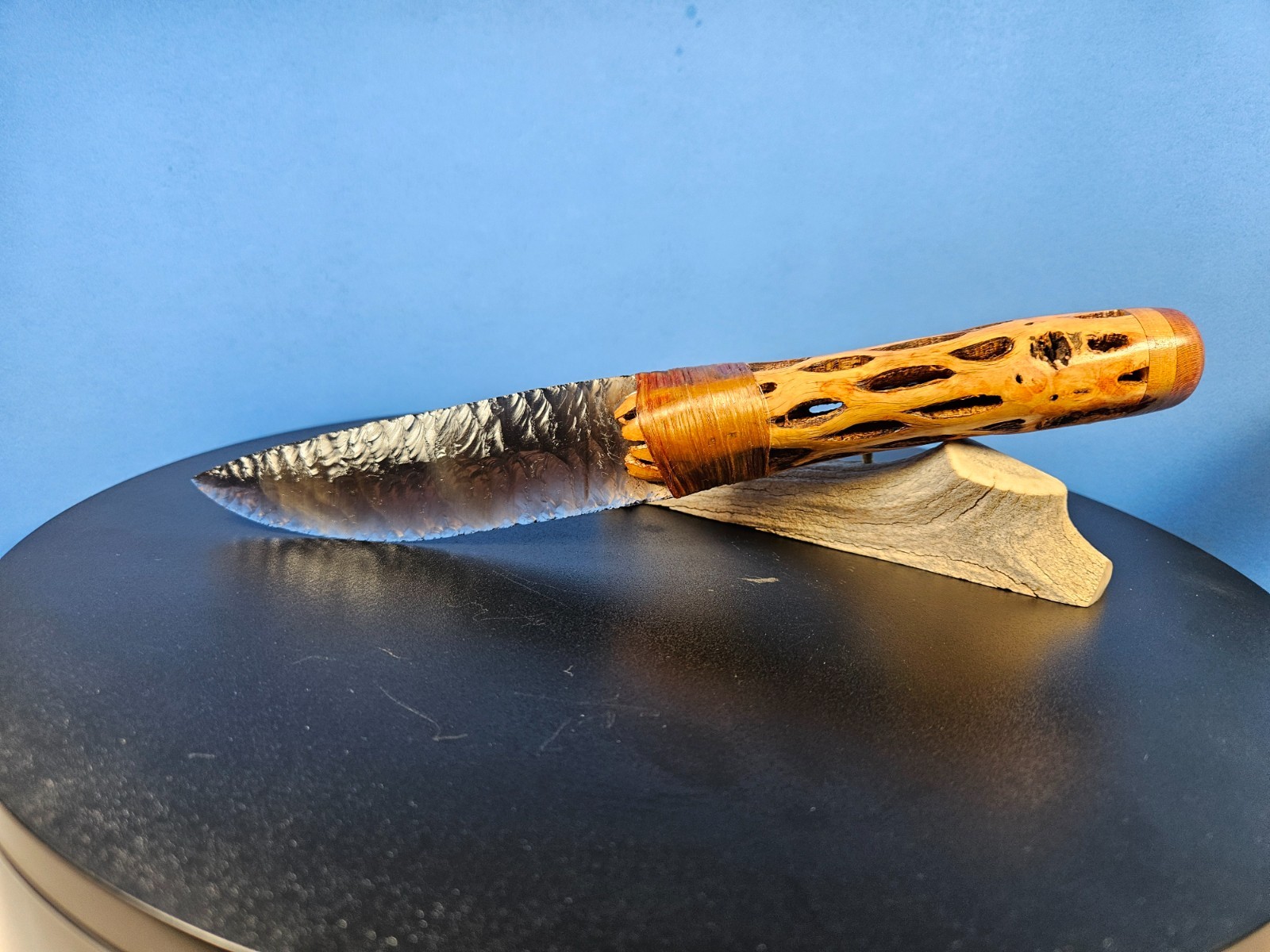 GORGEOUS RAINBOW Obsidian Knife~CHOLLA~BEST QUALITY~Outdoor Bushcraft~Hunt GORGEOUS RAINBOW Obsidian Knife~CHOLLA~BEST QUALITY~Outdoor Bushcraft~Hunt