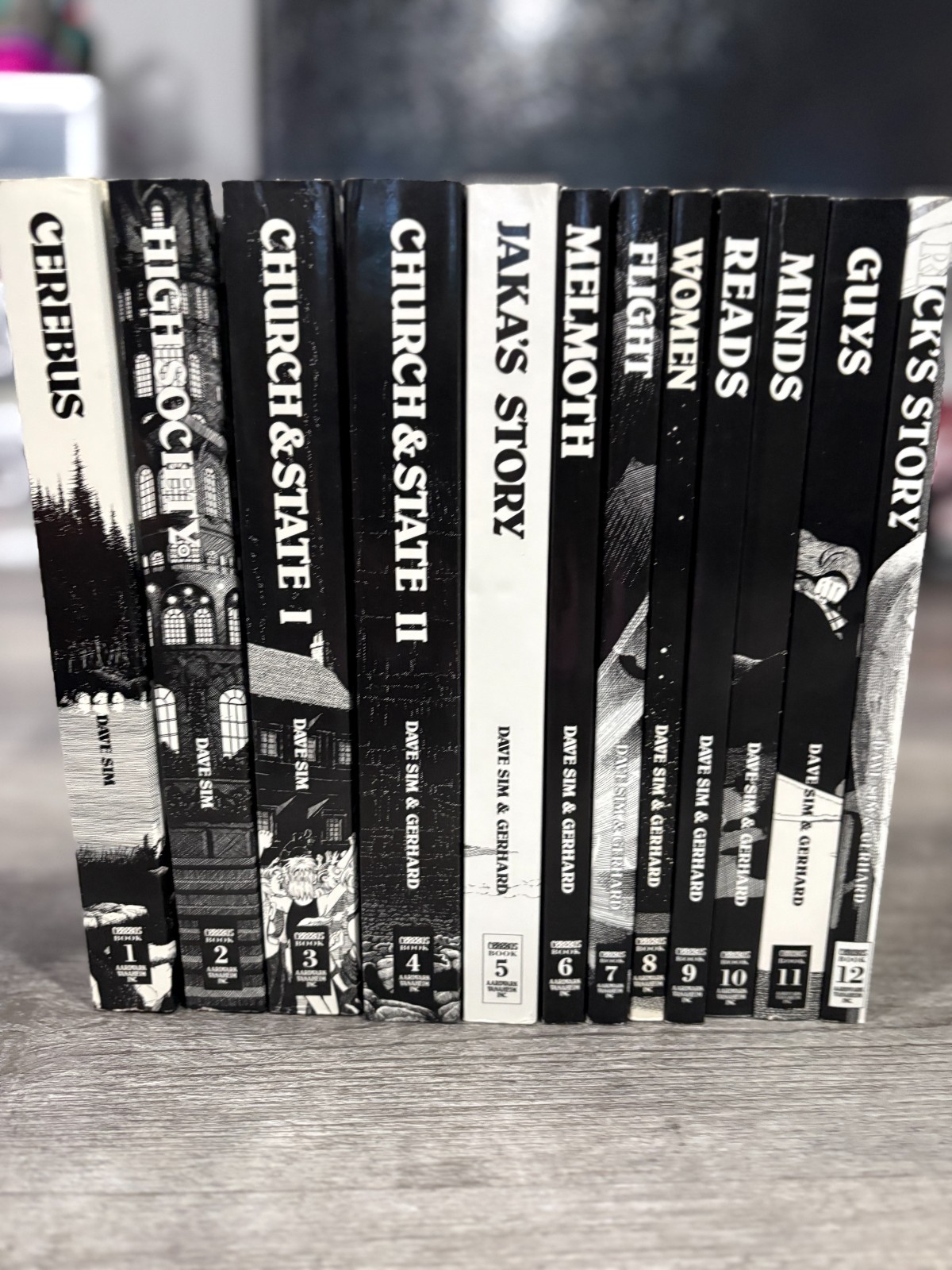 Cerebus TPB Phone Books: Volumes 1-12