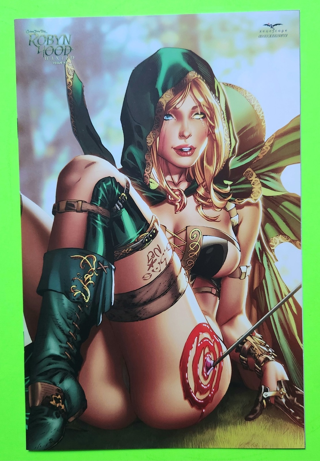 🔥Grimm Fairy Tales Robyn Hood #3 SDCC Exclusive Ebas Variant HTF 2013 NM/NM+ 🔥