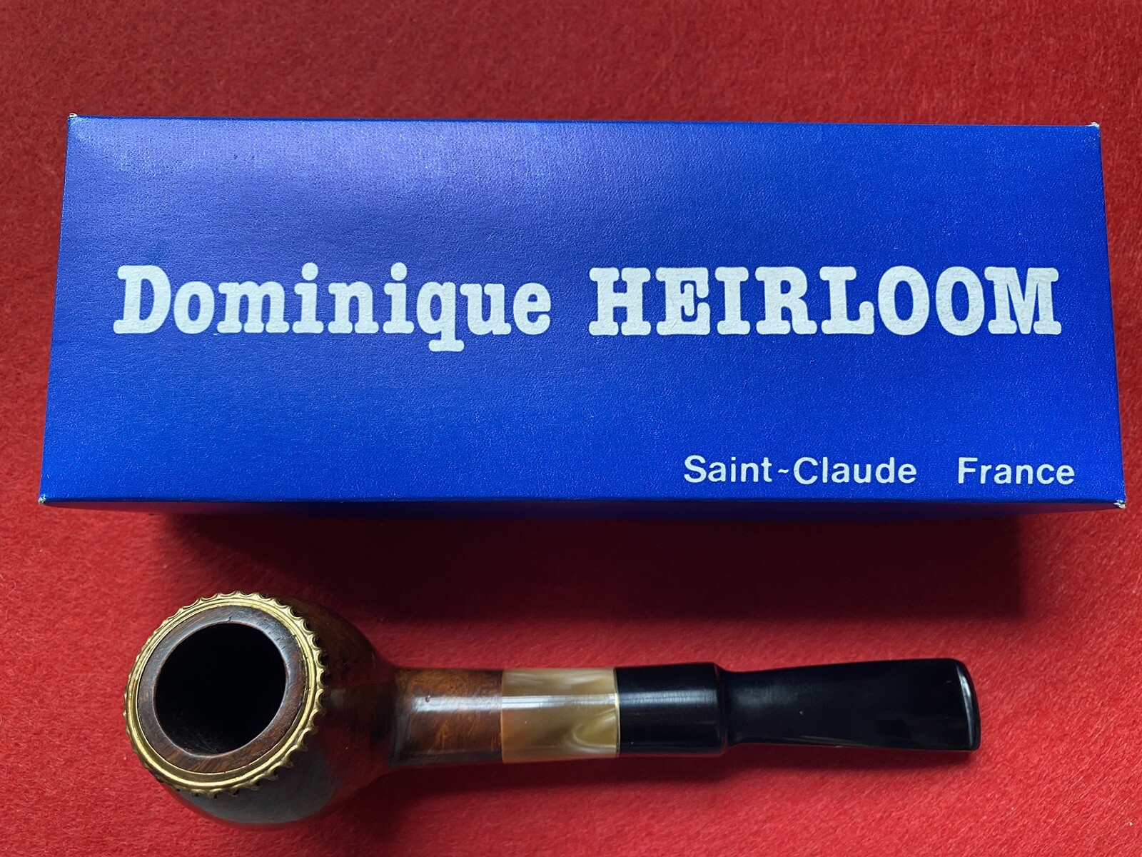 Vintage Dominique Heirloom Pipe 902 N Unsmoked France