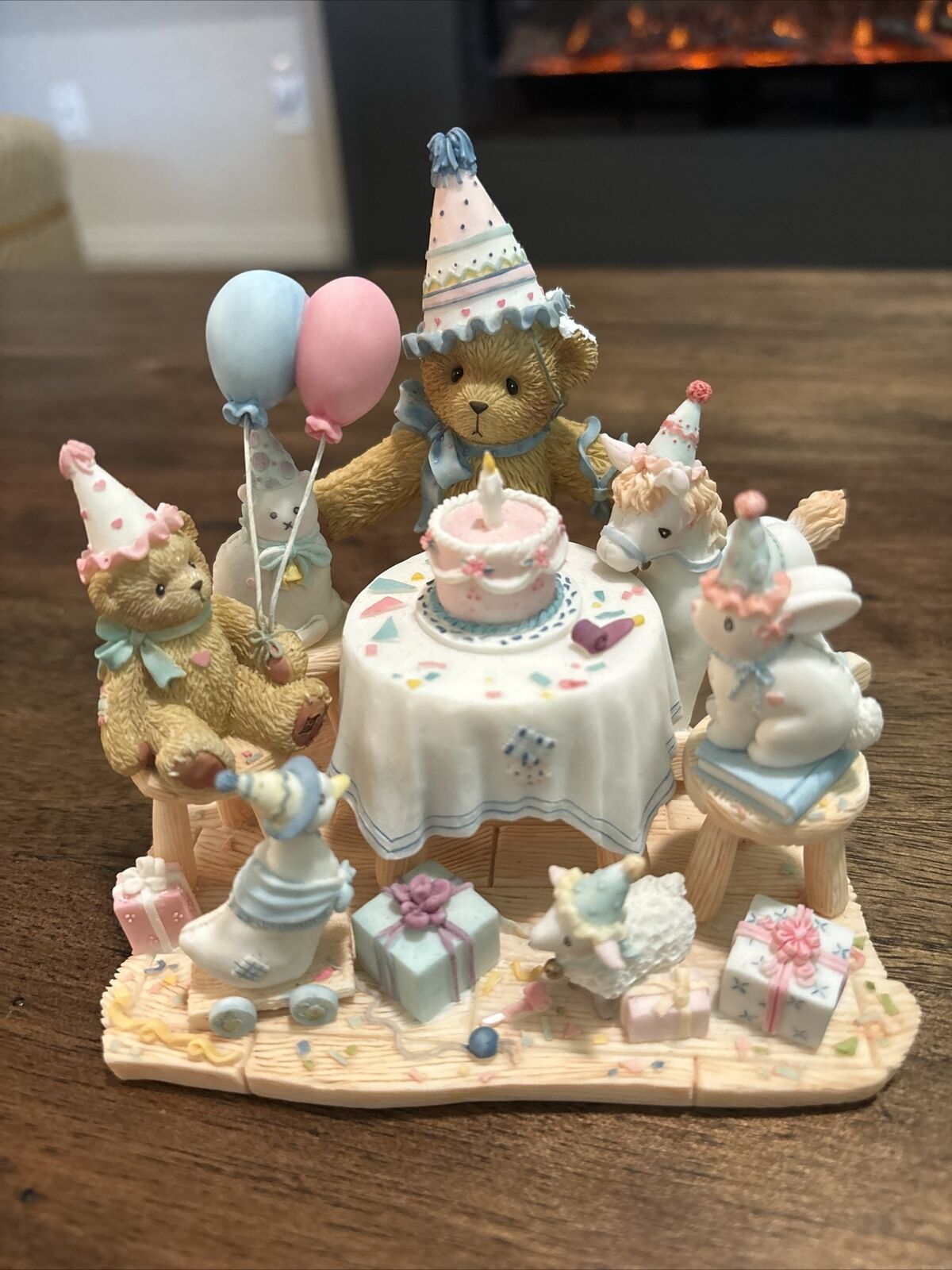 Cherished Teddies Hillman 2002 Members Only Aggie Birthday Party 03758 Of 10,000