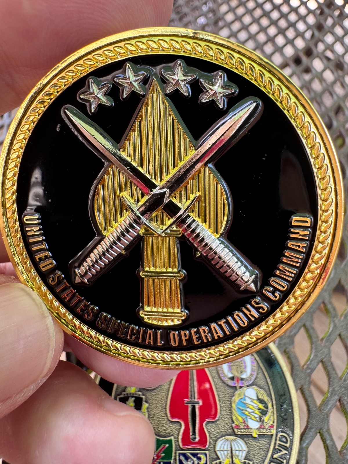 United States Special Operations Command Challenge Coin USSOCOM JSOC United States Special Operations Command Challenge Coin USSOCOM JSOC