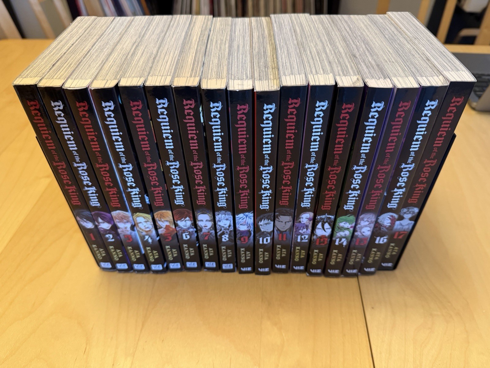 Requiem of the Rose King Volumes 1-17 Manga Set English VIZ Media Softcover