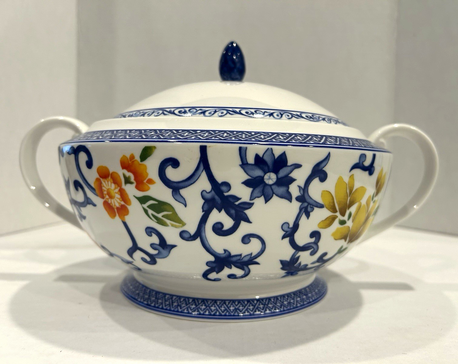 Vintage Ralph Lauren Mandarin Blue Porcelain Piece