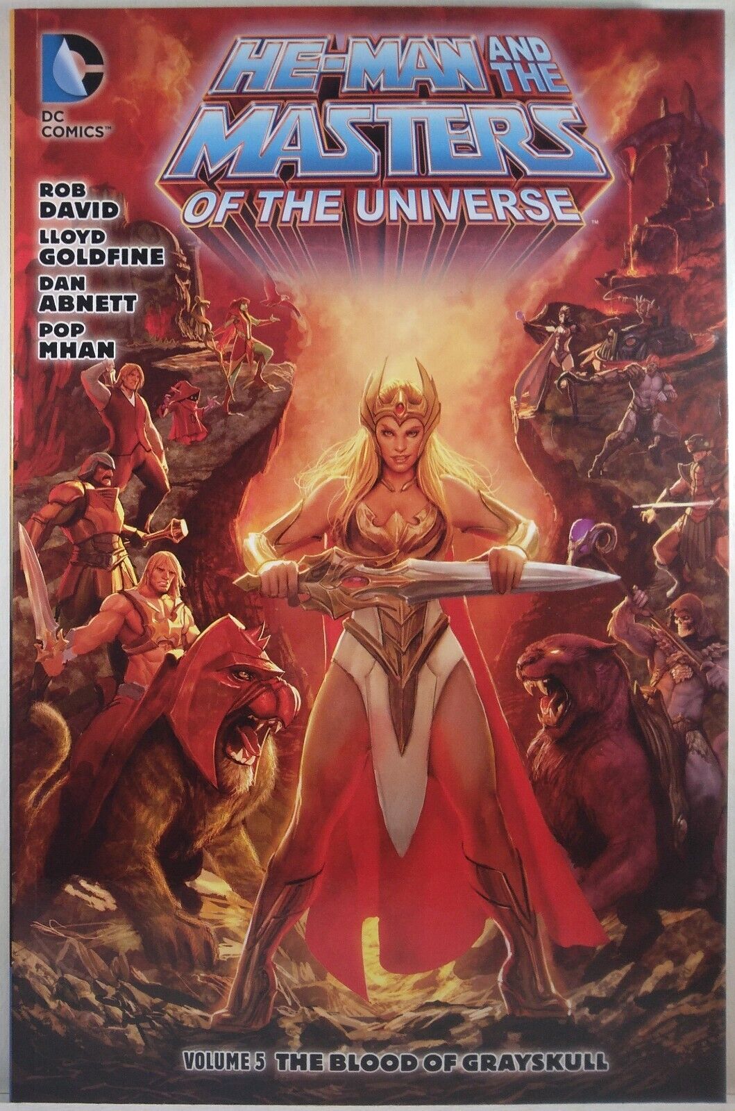 🔥 HE-MAN AND THE MASTERS OF THE UNIVERSE VOL 5 BLOOD OF GRAYSKULL TP TPB SHE-RA