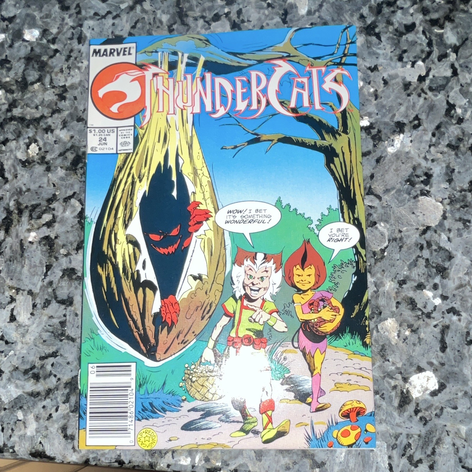 Marvel ThunderCats #24 Rare Newstand Great Condition