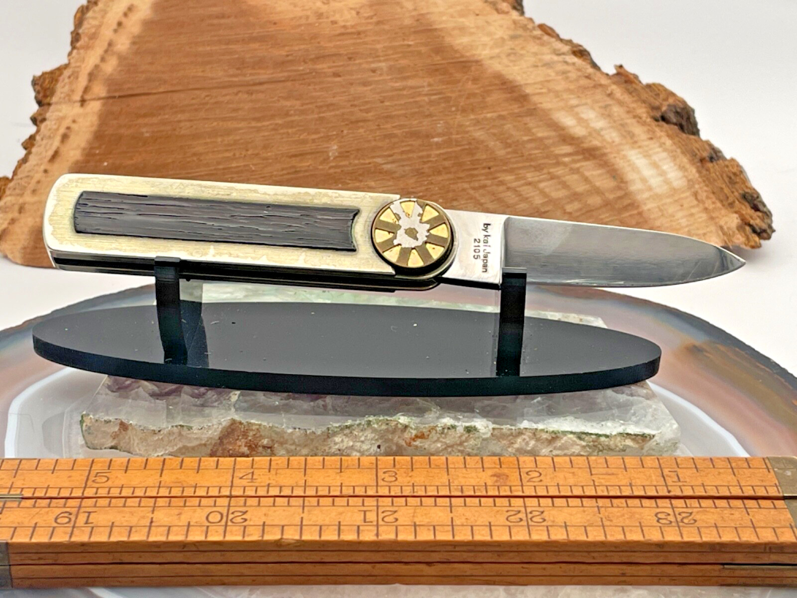 Vintage Rare Kershaw Easy Rider 2105 Rotary Lock Single Blade Folder--358.25