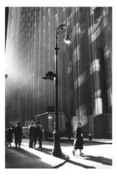 Wall Street general scene New York City 1960 Historic 1960s Old Photo