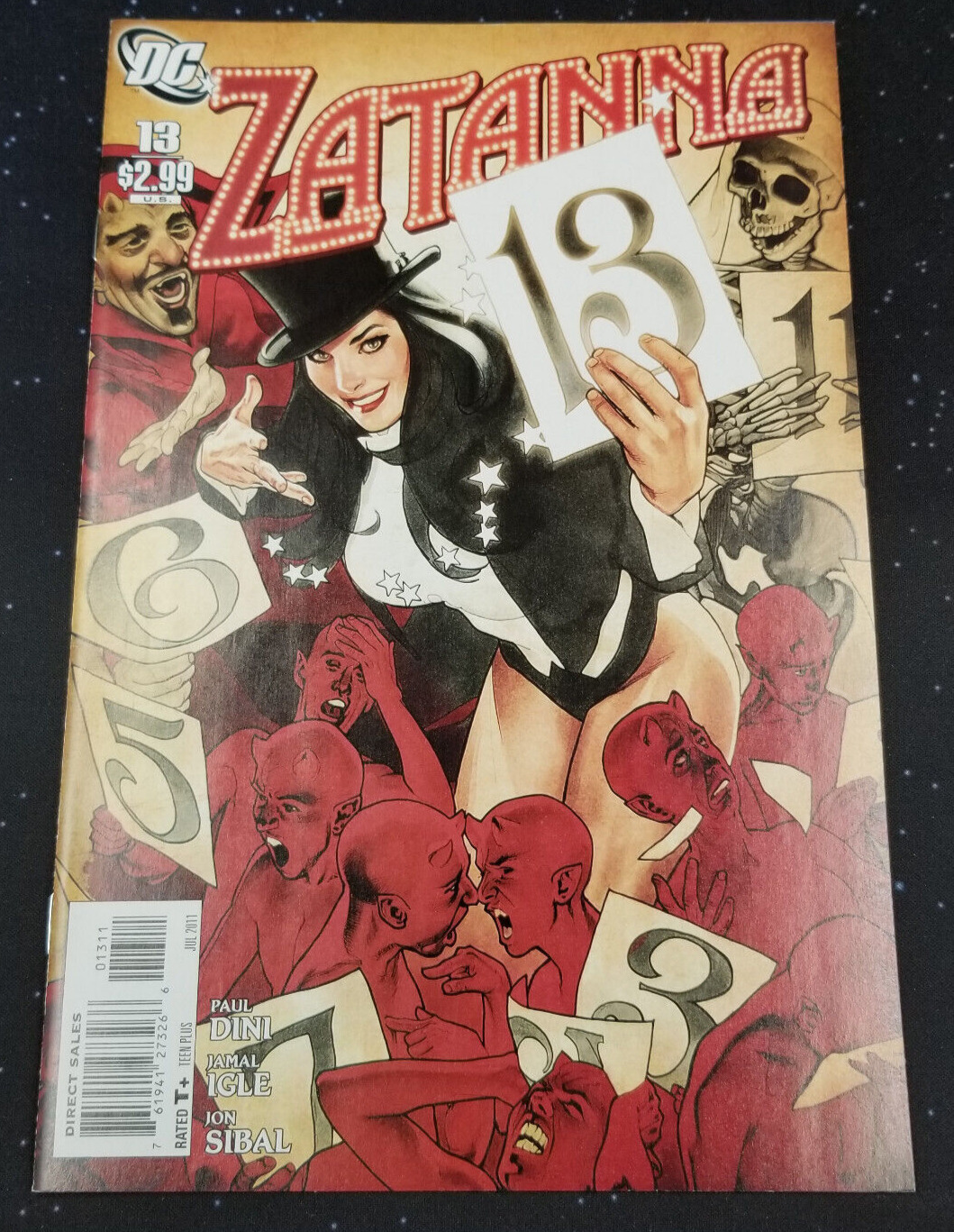 Zatanna #13 DC 2011 Raw Comic