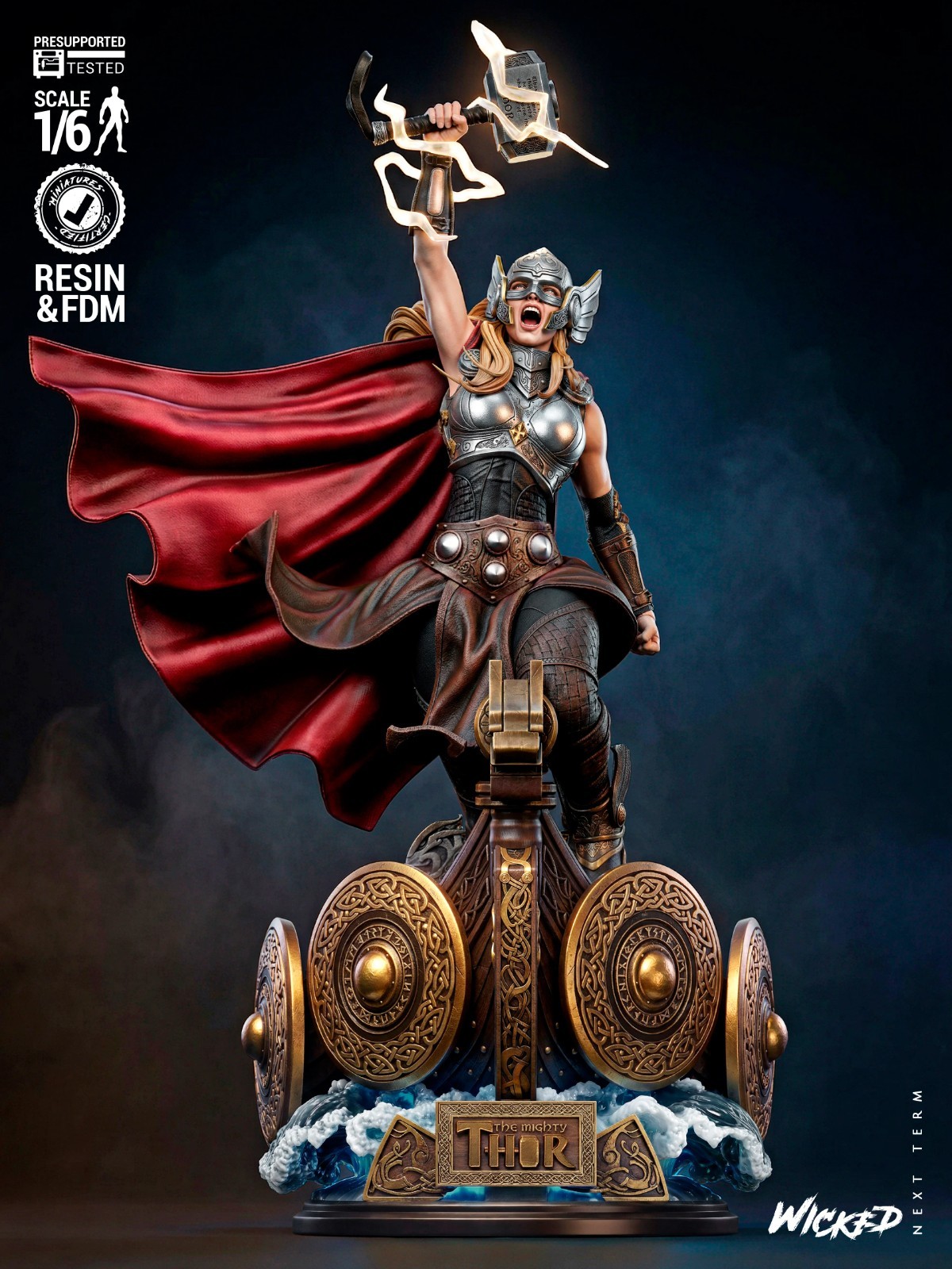 Jane Foster | The Mighty Thor | 1/8 Scale Resin Kit (Unpainted)