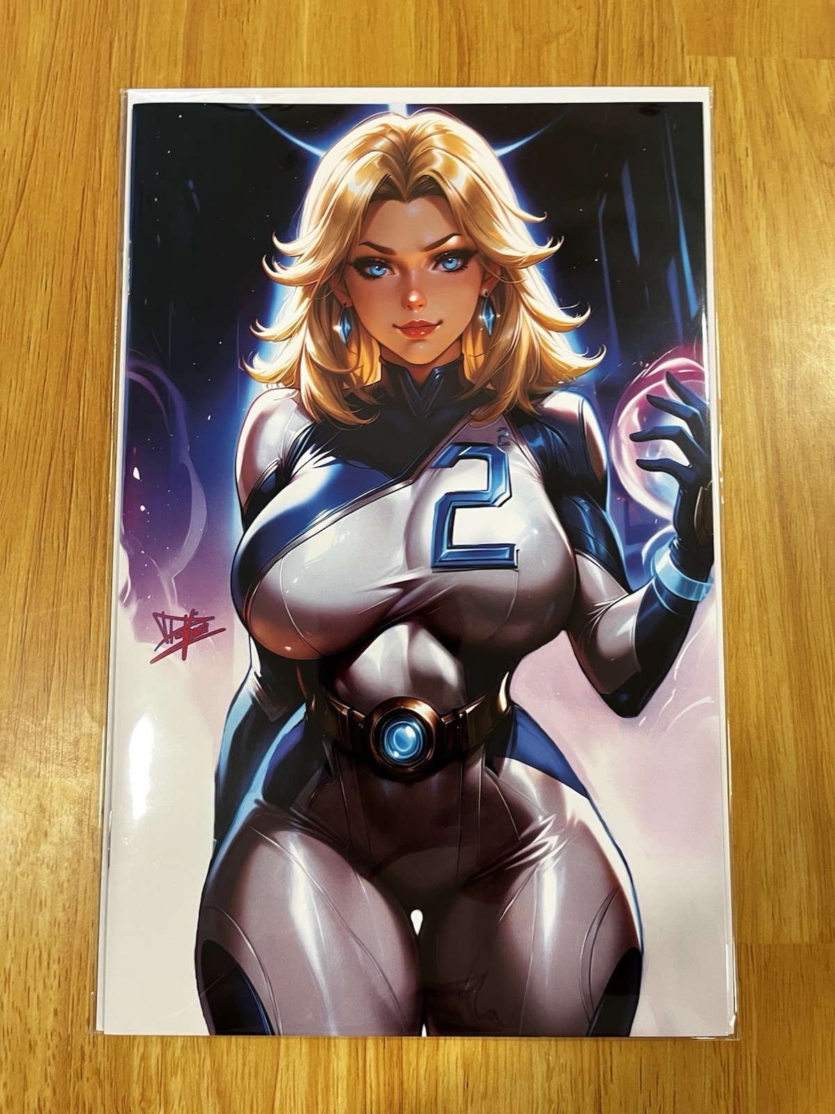 MULTIVERSE SAGA DHAXINA INVISIBLE GIRL SUE STORM FANTASTIC 4 VIRGIN