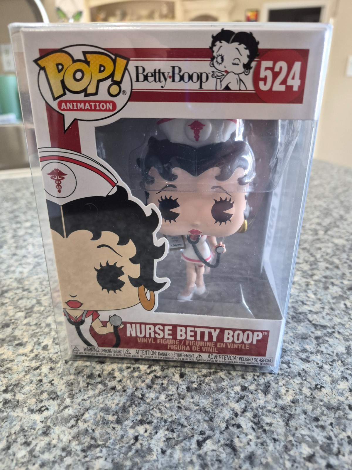 Funko Pop Animation - Nurse Betty Boop - # 524   (  in Protector )