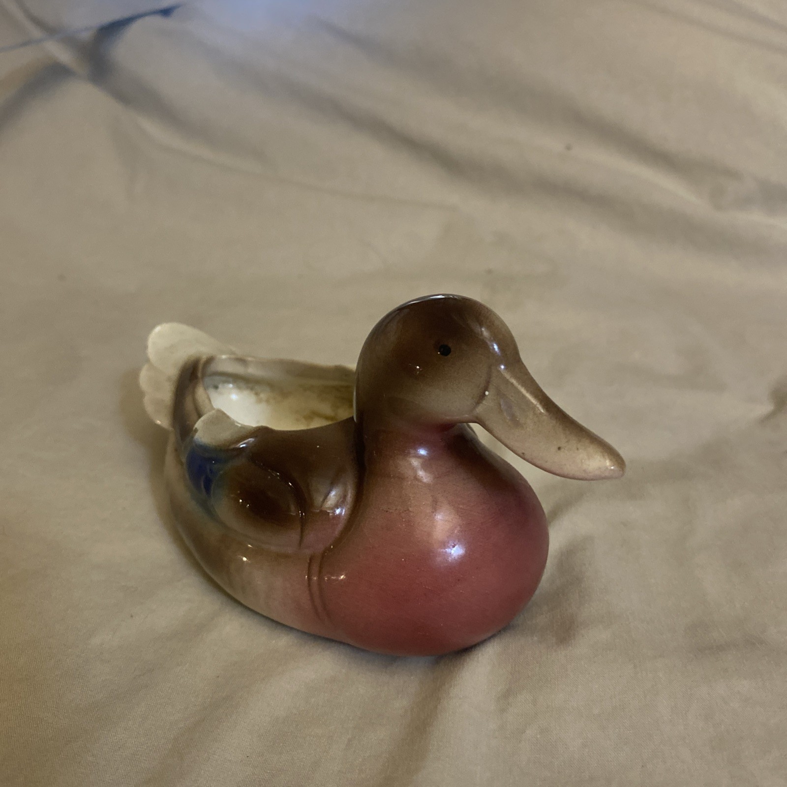 Vintage Royal Windsor Copeland Vintage Ceramic Mallard Duck Ashtray 