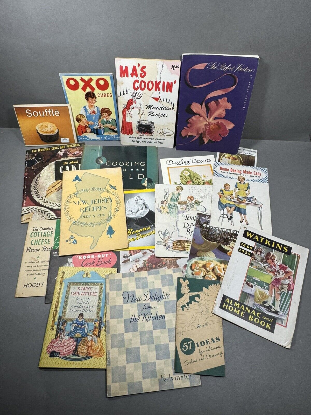 Vintage Lot Advertising Recipe Food Booklets  Pamphlets Ephemera Cookbook
