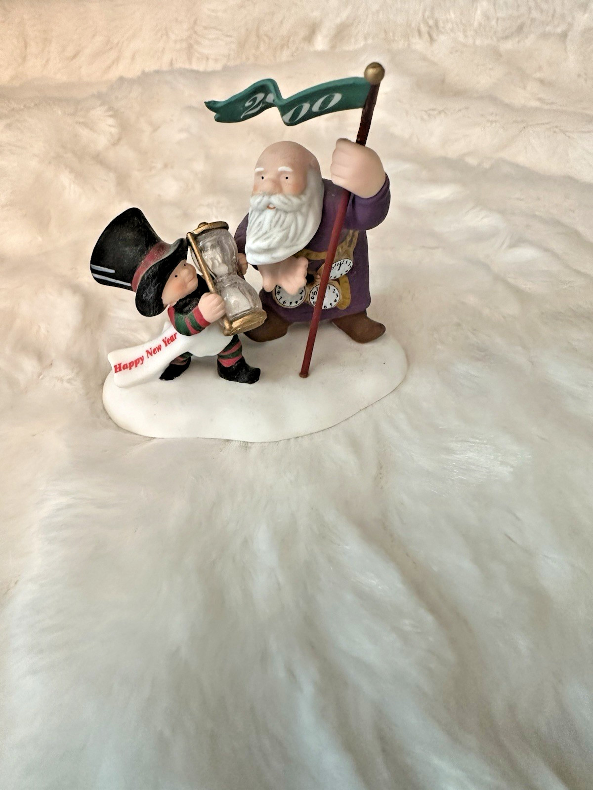 Department 56 Happy New Year 2000 North Pole Series #56443 Retired