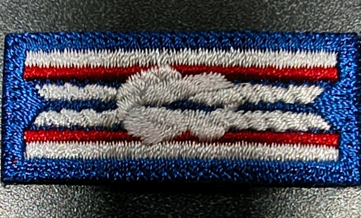 UNOFFICIAL scouting america military square knot award  Non BSA SA unofficial