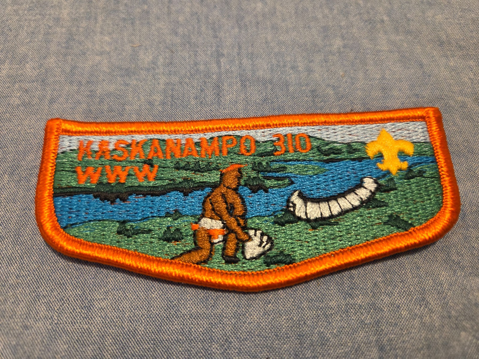 OA Kaskanampo Lodge 310 S10B Flap Tennessee Valley Council AL Coosa 50
