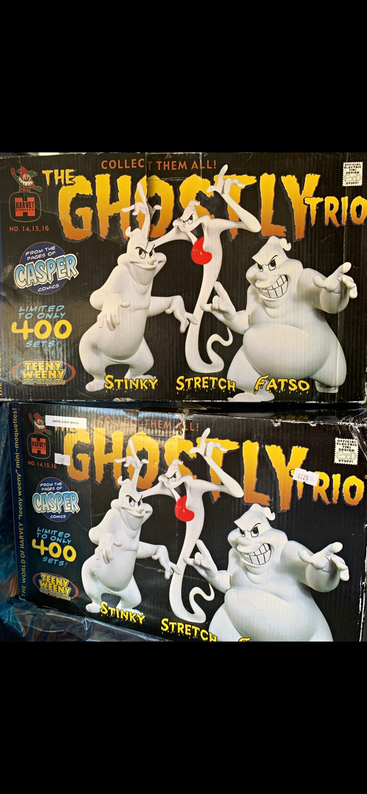 The Ghostly Trio.  The White and lear Limited edition .