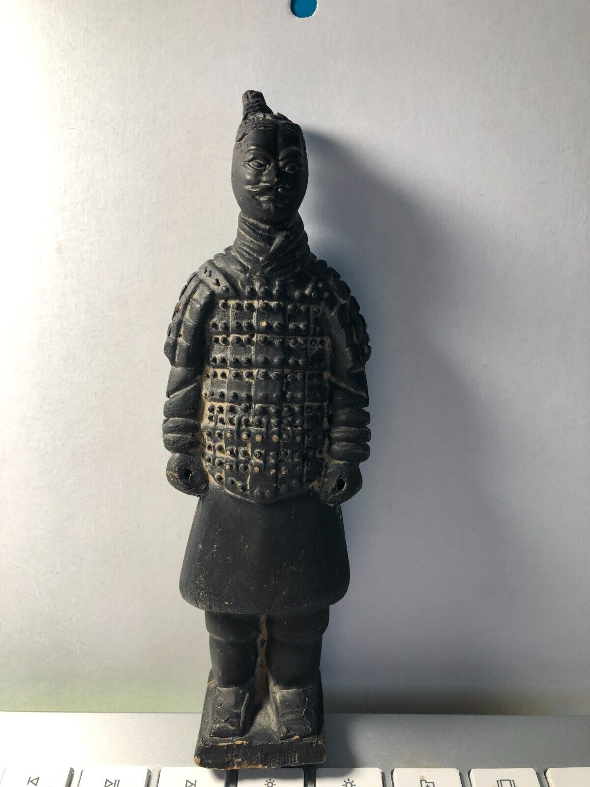 Vintage Asian Terra Cotta Qui Shi Huang Soldier