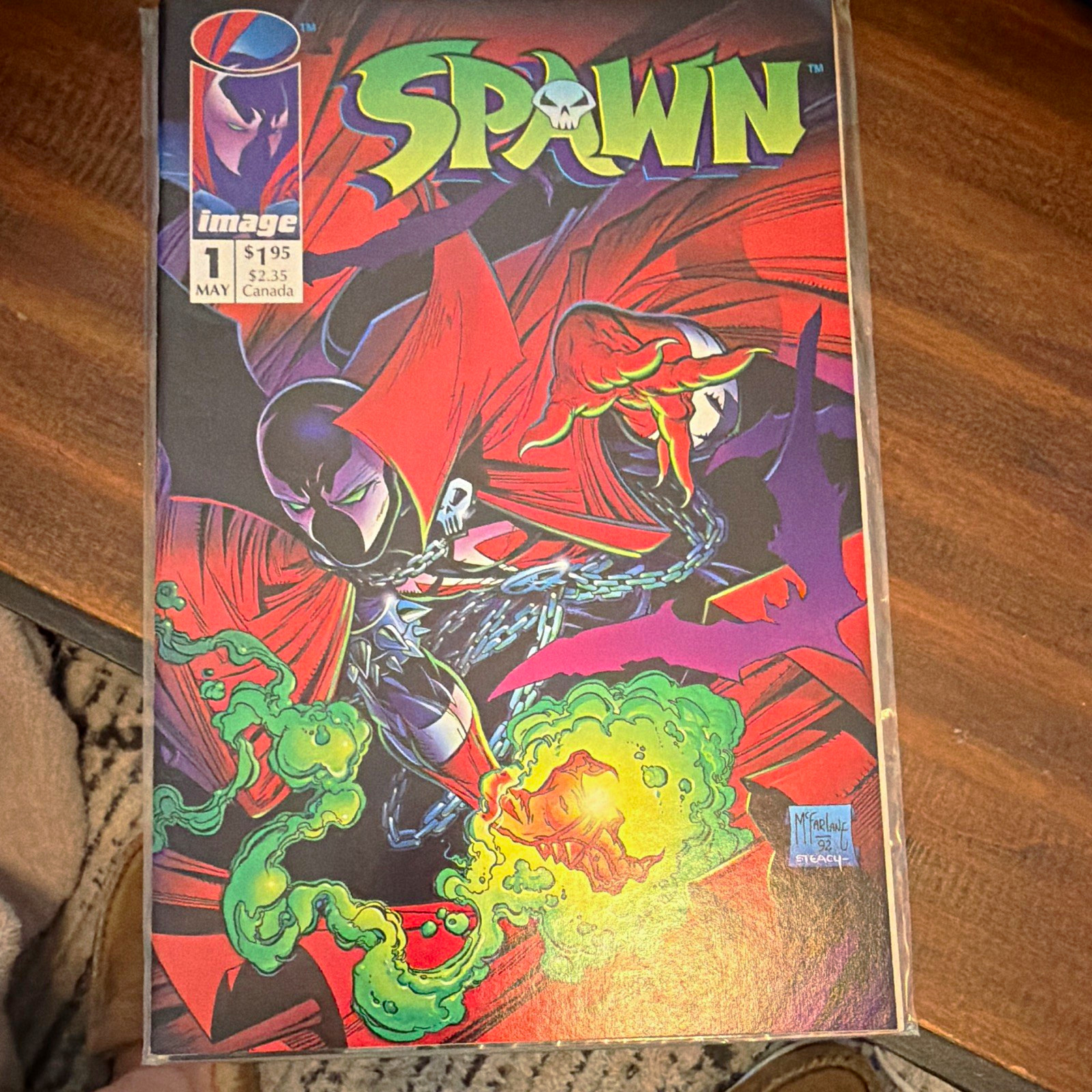 Image Comics Spawn #1 (1992) Todd McFarlane Single Issue Color Comic Book