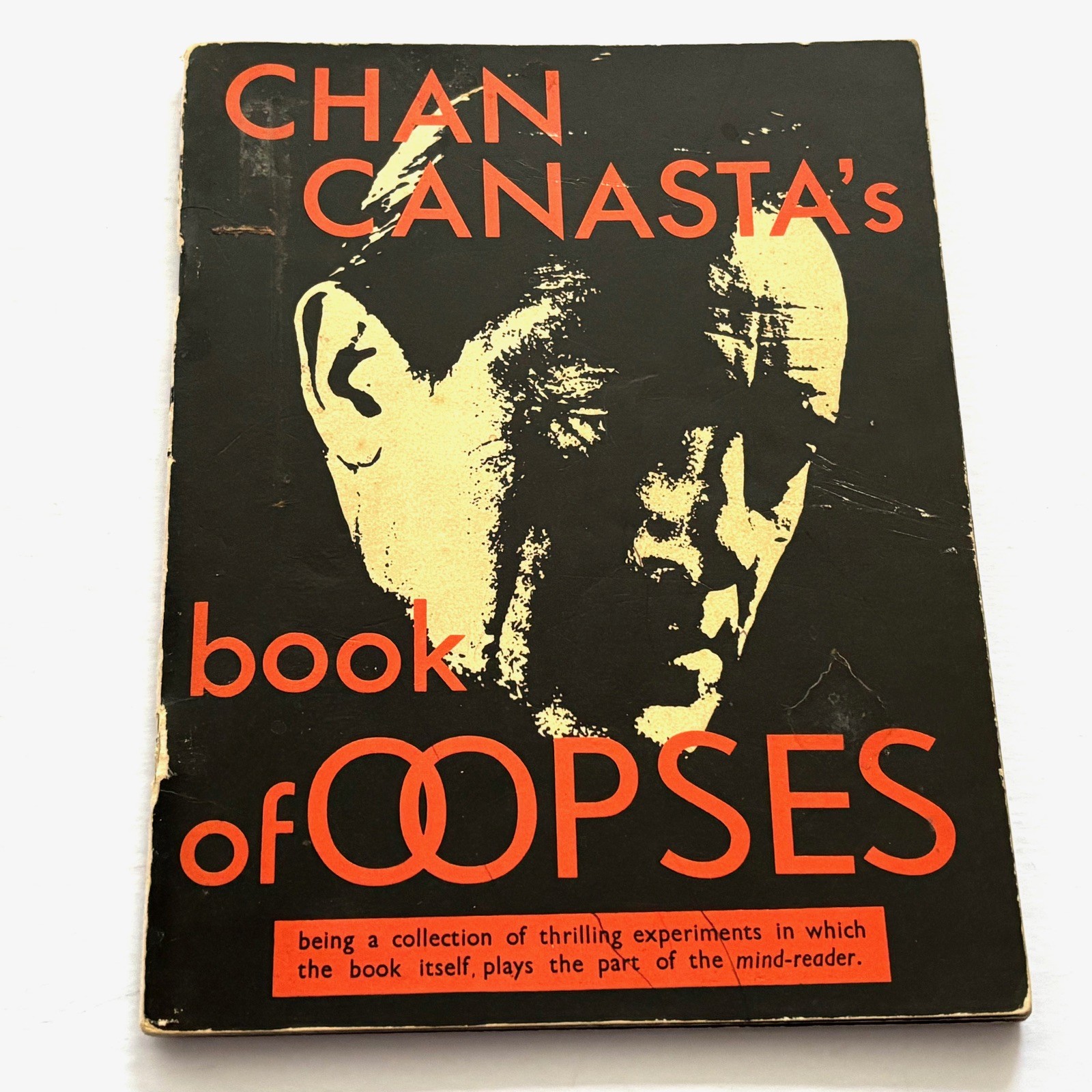 Chan Canasta Book of Oopses Scarce 1966  First Edition