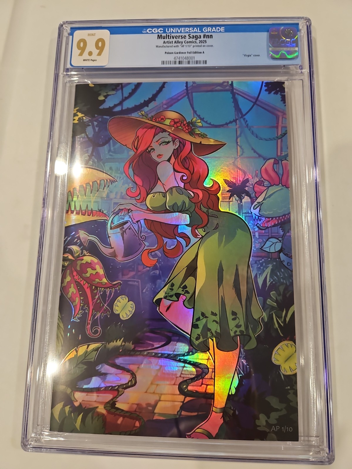 MULTIVERSE SAGA CGC 9.9 POISON IVY FOIL VARIANT AP 1/10 ARTIST ALLEY